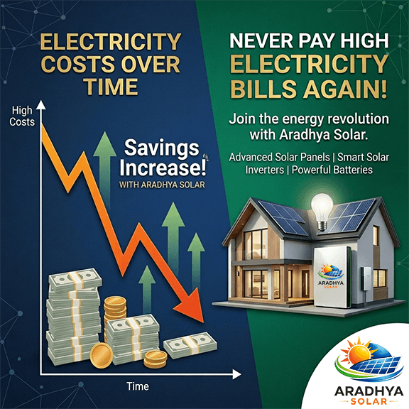 Aradhya Solar - Never pay high electricity bills again